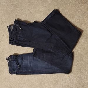 Lot of 2 pairs DKNY skinny jeans